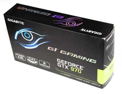 Nvidia GeForce GTX970 G1 Gigabyte 4GB 256bit HDMI 3x DP