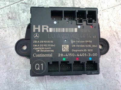 Mercedes cls w218 w212 модуль блок управления дверь фото №1