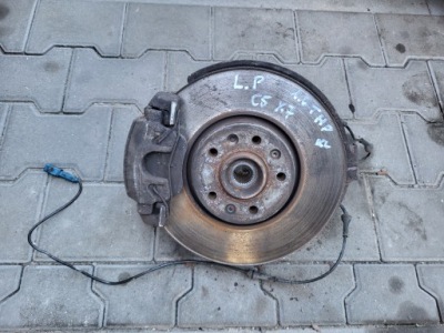 Поворотный кулак левый перед citroen c5 iii x7 1.6 thp фото №1