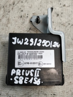 Модуль блок керування імобілайзер toyota prius ii 1.5 89780-47040 фото №1