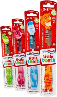 Szczoteczka do zębów Aquafresh Little Teeth Soft dla dzieci 3-5 lat 1 szt.