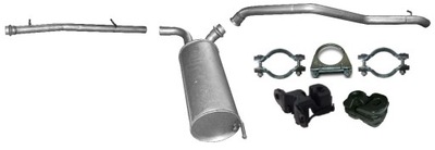 Citroen c8 jumpy ii 2.0 hdi 16v 2006-0/00 гаситель конечный труба long фото №1