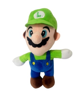 SUPER MARIO BROS MASKOTKA LUIGI PLUSZOWA