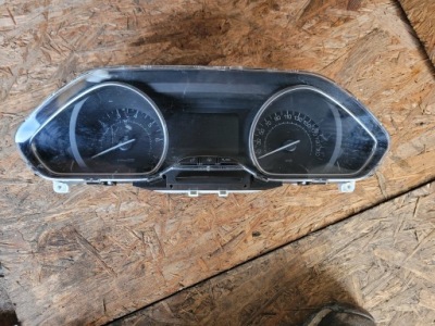 Счетчик приборы peugeot 208 2008 1.2 9814699280 eu фото №1