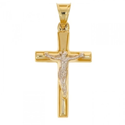 Złoty krzyżyk z wizerunkiem Pana Jezusa KR.00241 p