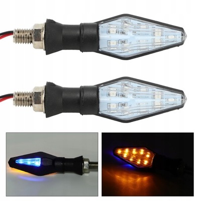 4 PIEZAS 12 DIODO LUMINOSO LED DWUKOLOROWY WLACZONY LUZ DIRECCIONAL  