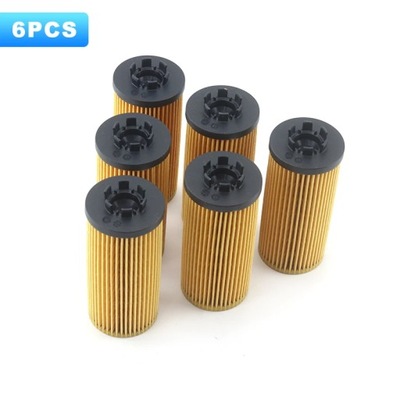 6PCS/10PCS Car Oil Filter 11428593186 for X1 F39 F45 X2 F56 F48 M13~28316 