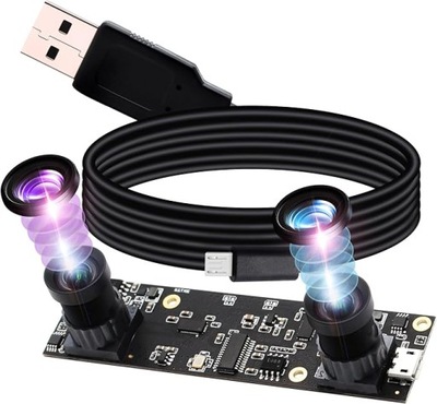 G Podwójny obiektyw USB moduł kamery 1080p 30 kl./s