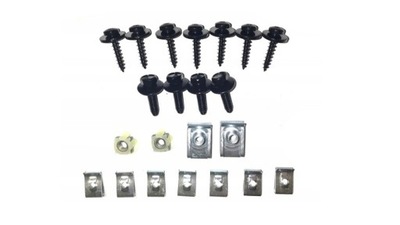 Набір кліпси захист бампера кліпси citroen c4 b7 10- фото №1