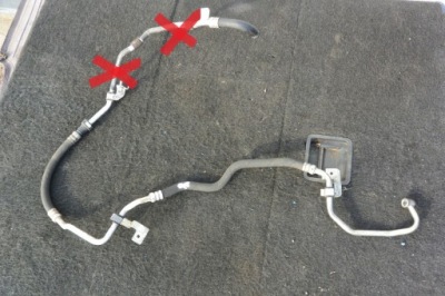 Шланг масла коробки maserati quattroporte ghibli фото №1