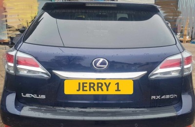 Lexus rx450h rx450 rx 450 iii lift крышка багажника багажника комплектная цвет 8v3 фото №1