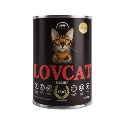 LOVCAT - BEEF - Wołowina 400g