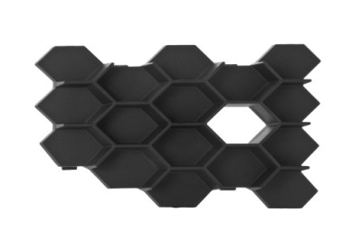 Заглушка бампера решётка octavia ii rs lift правая фото №1