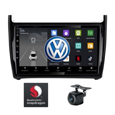 RADIO 2DIN ANDROID VW POLO 2008-2020 CARPLAY 3 32G  