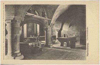 Malbork Marienburg Conventskuche ca 1908