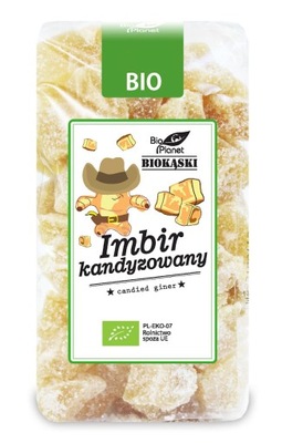 Imbir kandyzowany BIO 400g BIO PLANET