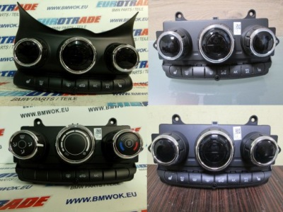 Mini f55 f56 f57 f60 панель блок керування кондиціонера різні види фото №1
