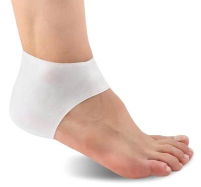 Amortyzująca Podpiętka PODUSZKA żelowa + OSŁONA na pękniętą piętę ZAPIĘTKA