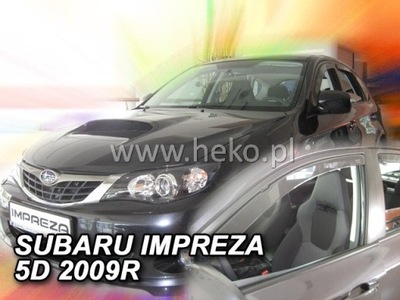 DEFLECTORES HEKO SUBARU IMPREZA GH 2007-11 4 PIEZAS  