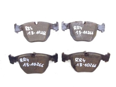 Rolls-royce ghost i rr4 09-20 тормозные колодки тормозные задняя оригинал jurid 208ff фото №1