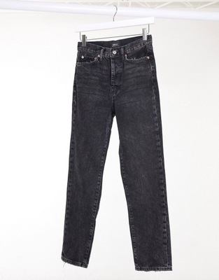 Only czarne jeansy z podwyższonym stanem W26 L32