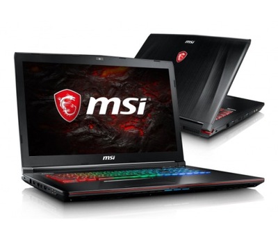 MSI GE72VR i7-7700HQ 16GB 512SSD GTX1060 FHD W10