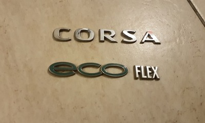 EMBLEMA INSCRIPCIÓN CORSA D ECO FLEX  