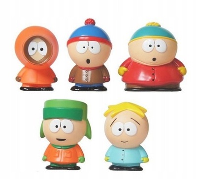 5 SZTUK MISSTECZKO SOUTH PARK FIGURKI ZABAWKA