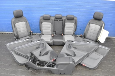 Vw tiguan r-line сиденья комплект сидений alcantara фото №1