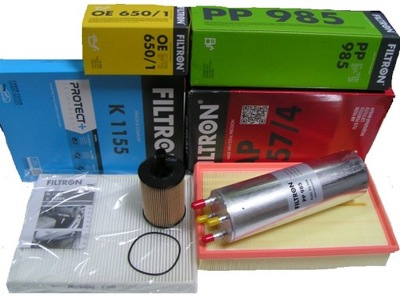 Фильтры набор vw transporter t5 1.9tdi 2.5tdi фото №1