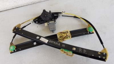 Механизм стекло правый перед skoda octavia iii фото №1