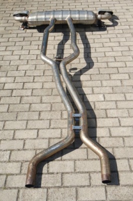 Выхлоп гаситель porsche cayenne 7p5 4.2tdi lci lift фото №1