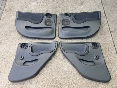 Обивка обшивки na дверь fiat panda iii 2012- 5d фото №1