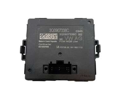 Модуль 3q0907338c skoda superb iii 2015- фото №1