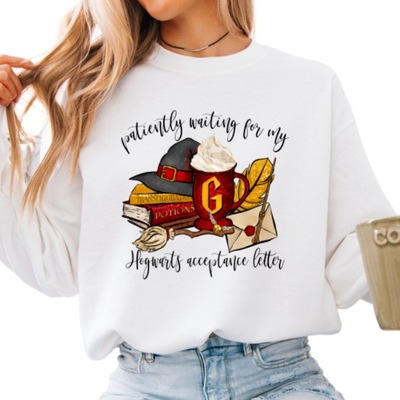 Bluza Biała, Harry Potter Gryffindor r.M