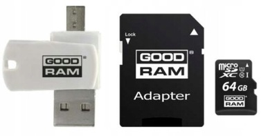 Karta pamięci microSDHC GOODRAM 64GB M1A4 UHS-I