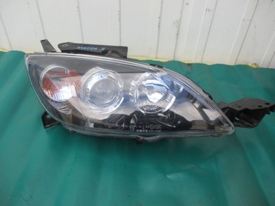Mazda 3 bk хетчбек лампа передня права фото №1