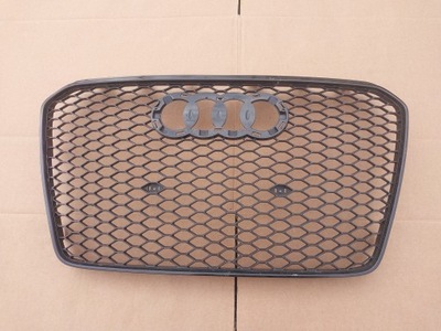 Решётка радиатора решётка радиатора бампера audi rs5 8t lift оригинал фото №1