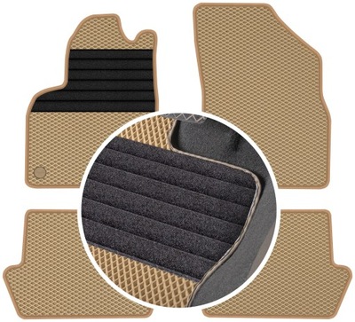 PEUGEOT 3008 I 2009-2016 ALFOMBRILLAS GOMA PARA COCHE EVA  