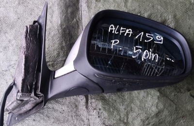 Alfa romeo 159 зеркало правое 5 pin фото №1