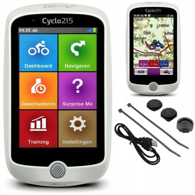 Mio Cyclo 215 nawigacja GPS ROWEROWA mapa Europy