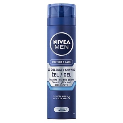 NIVEA MEN Protect & Care żel do golenia 200 ml