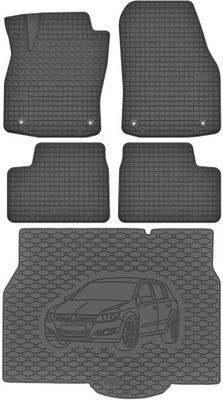 OPEL ASTRA III HATCHBACK 2004-2014 КОВРИКИ Z MATĄ