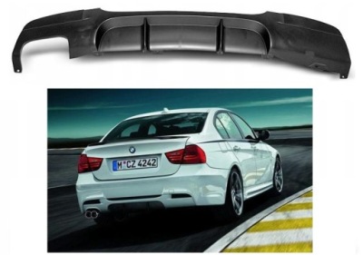 Диффузор бампера bmw e90 e91 m-performance 04-14 фото №1