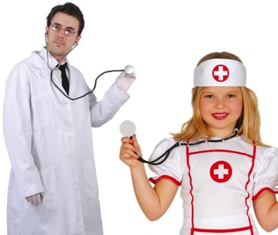 Stetoskop Słuchawki Doktora Pielęgniarki Lekarza