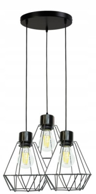 LAMPA WISZĄCA SUFITOWA REGULOWANA DIAMENT DUŻY