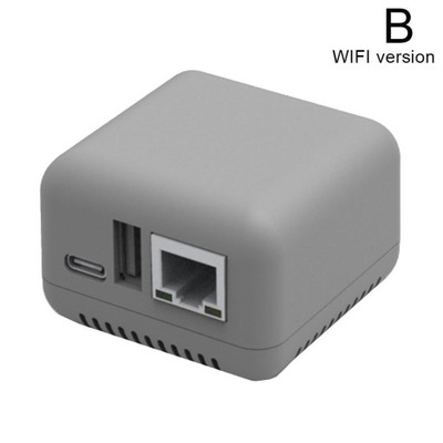 Serwer wydruku sieciowego z 1x10/100 Mbps RJ-45 f