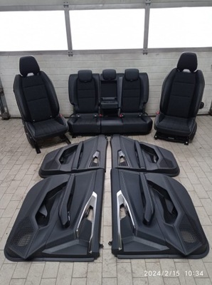 Сидіння заднє сидіння обшивки комплект renault austral напівшкіра стан b.dobry фото №1