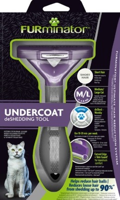 FURMINATOR dla kotów krótkowłosych - Large