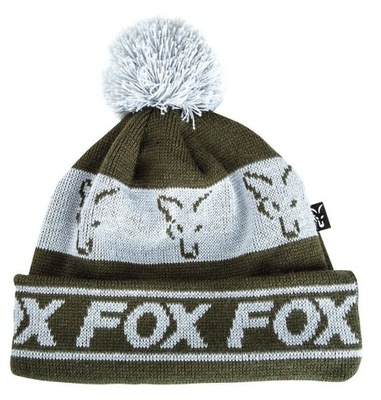 Czapka Fox Lined Bobble Hat Green/Silver